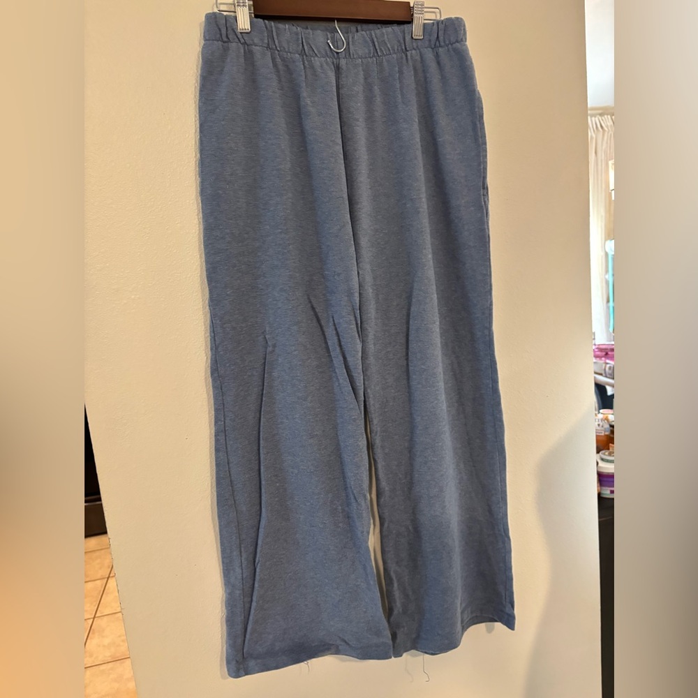 Brandy Melville Heather Grey Sweatpants Straight Leg